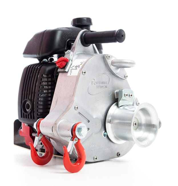 Portable Winch GasPowered HighSpeed Pulling Winch