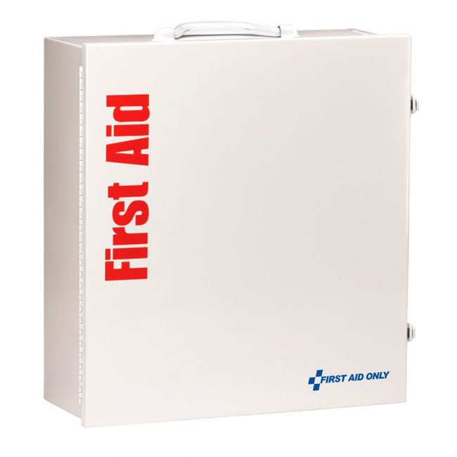 First Aid Only 100 Person ANSI A+ Metal First Aid Cabinet from GME Supply