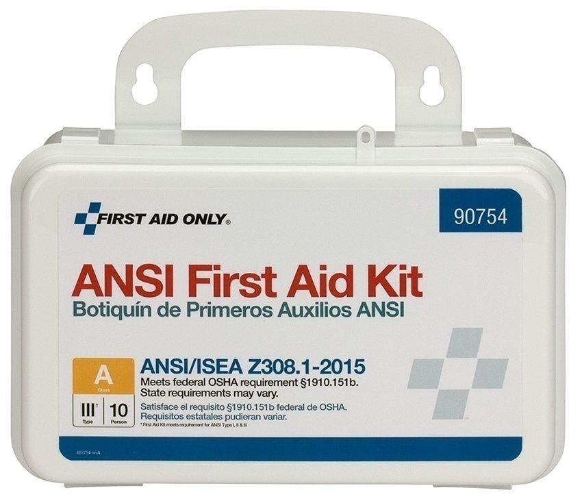 First Aid Only 10 Person ANSI A First Aid Kit from GME Supply