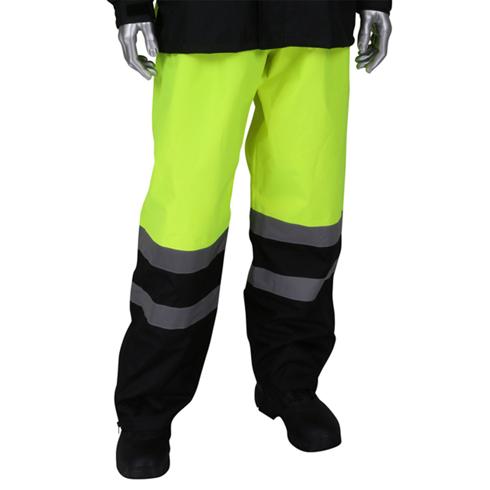 PIP Falcon Viz Ripstop Rain Pants with Removable Suspenders | 353-1202LY from GME Supply