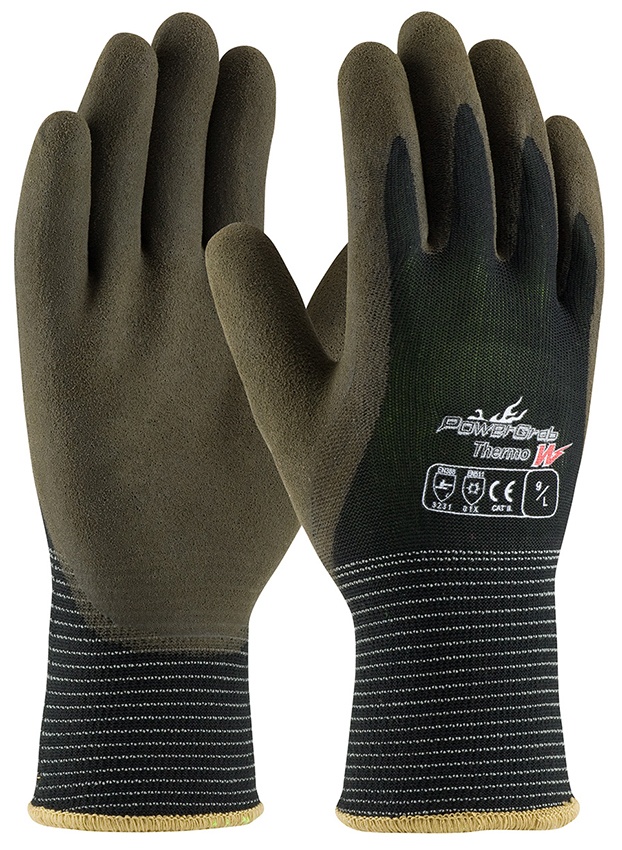 PowerGrab Thermo Black Acrylic Gloves (12 Pair) from GME Supply