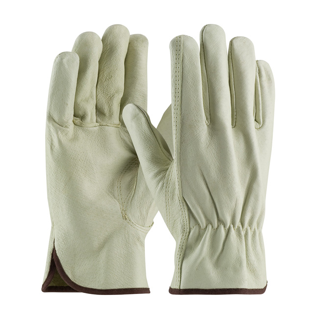 PIP Economy Grade Top Grain Pigskin Leather Driver's Glove - [DZ] | 70-361 from GME Supply