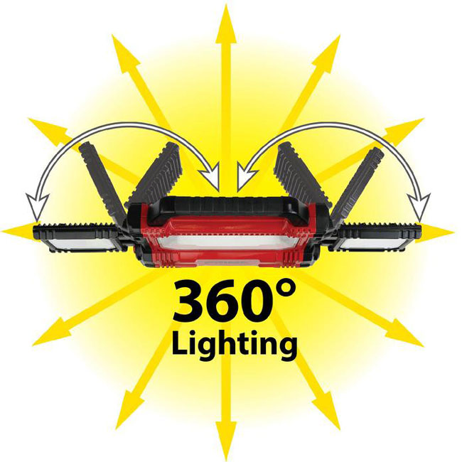 Prime 4500 Lumen LED Stationary Tripod Worklight from GME Supply