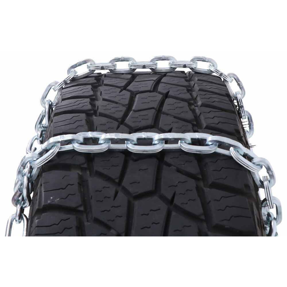 US Cargo Control Snow Tire Chains with Cam Tighteners for Wide-Base Tires from GME Supply