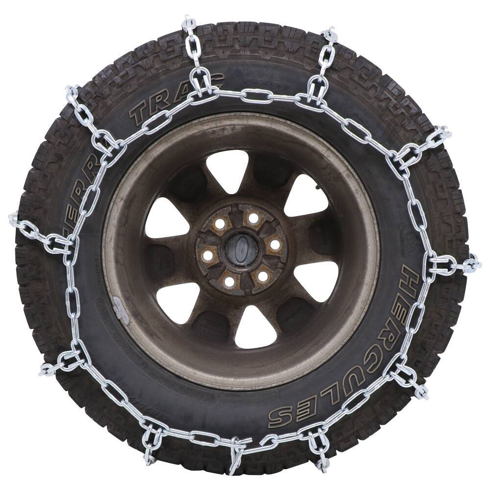 US Cargo Control Snow Tire Chains with Cam Tighteners for Wide-Base Tires from GME Supply