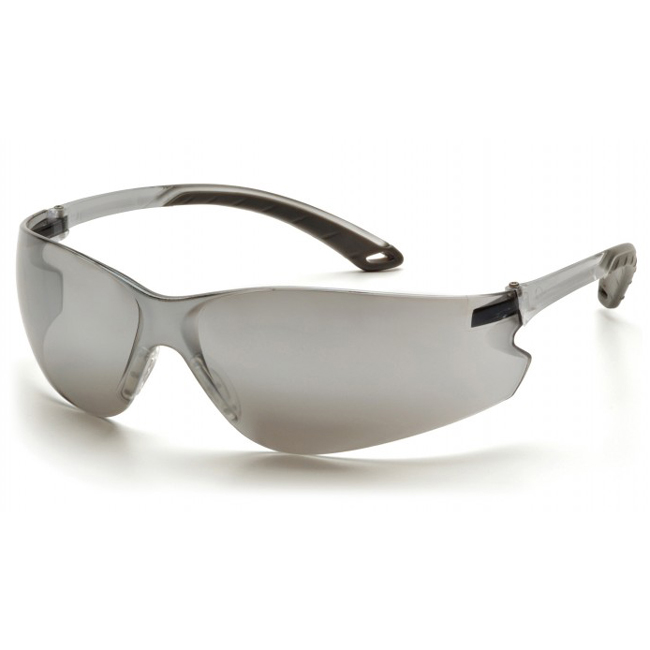 Pyramex ITEK Silver Mirror Safety Glasses from GME Supply