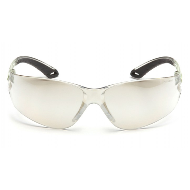 Pyramex Itek Indoor/Outdoor Mirror Lens with Indoor/Outdoor Mirror Temples Safety Glasses from GME Supply