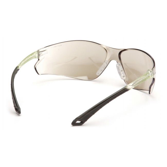 Pyramex Itek Indoor/Outdoor Mirror Lens with Indoor/Outdoor Mirror Temples Safety Glasses from GME Supply