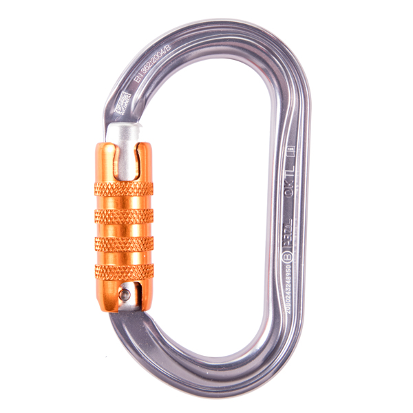 Petzl OK Aluminum Oval Carabiner Triact-Lock from GME Supply