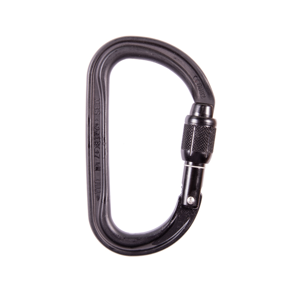 Petzl Am'D Screw-Lock - Black from GME Supply