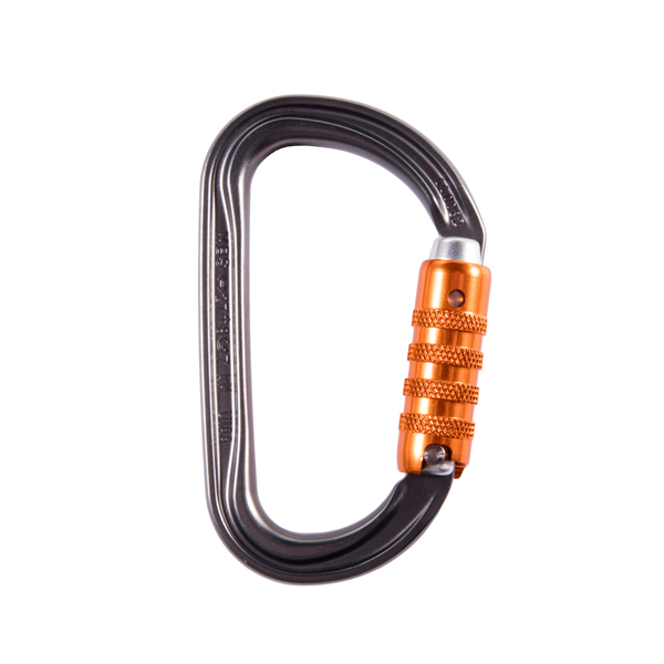 Petzl Am'D H-Frame Black Twist-Lock Carabiner