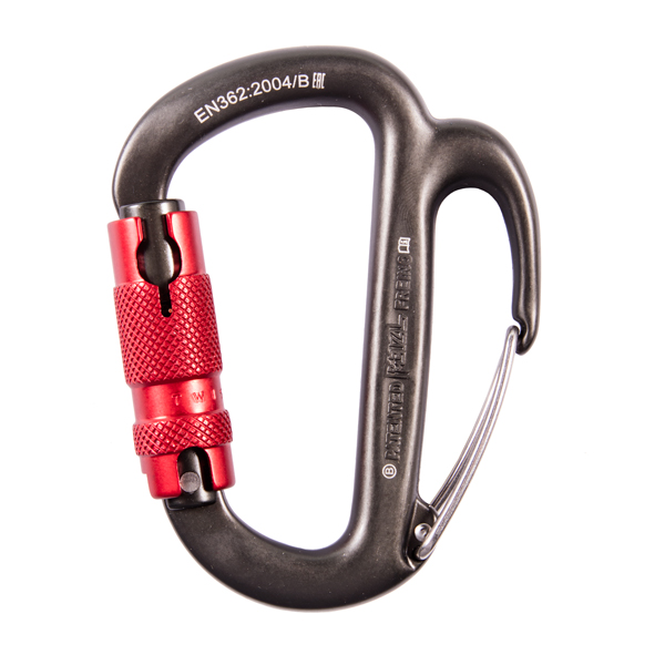 Petzl M42 FREINO Carabiner with Friction Spur for Descenders from GME Supply