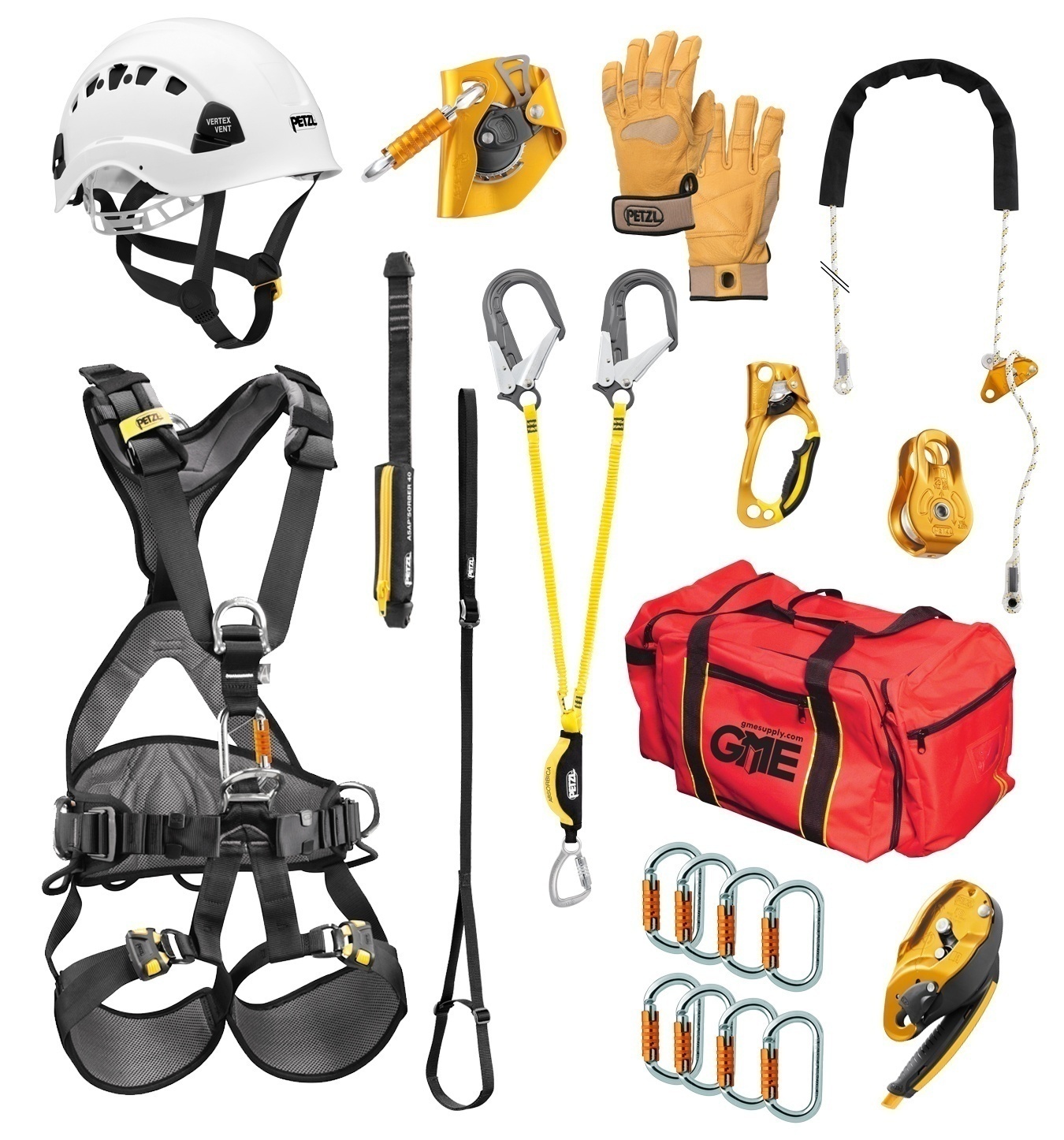 Petzl TTK Tower Technician Safety Climbing and Protection Kit GME Supply