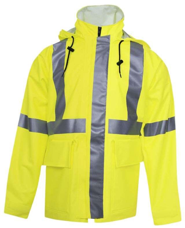 National Safety Apparel Arc H20 FR Rain Jacket Class 3 from GME Supply
