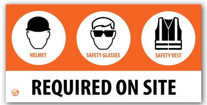 Required Job Site PPE Banners from GME Supply