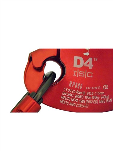 ISC RP880 D4 Work Rescue Descender from GME Supply