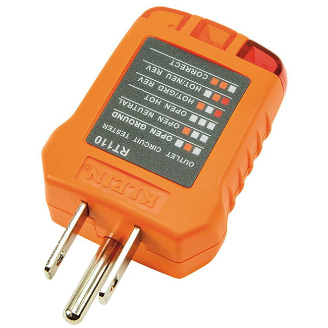 Klein Tools RT110 Receptacle Tester from GME Supply