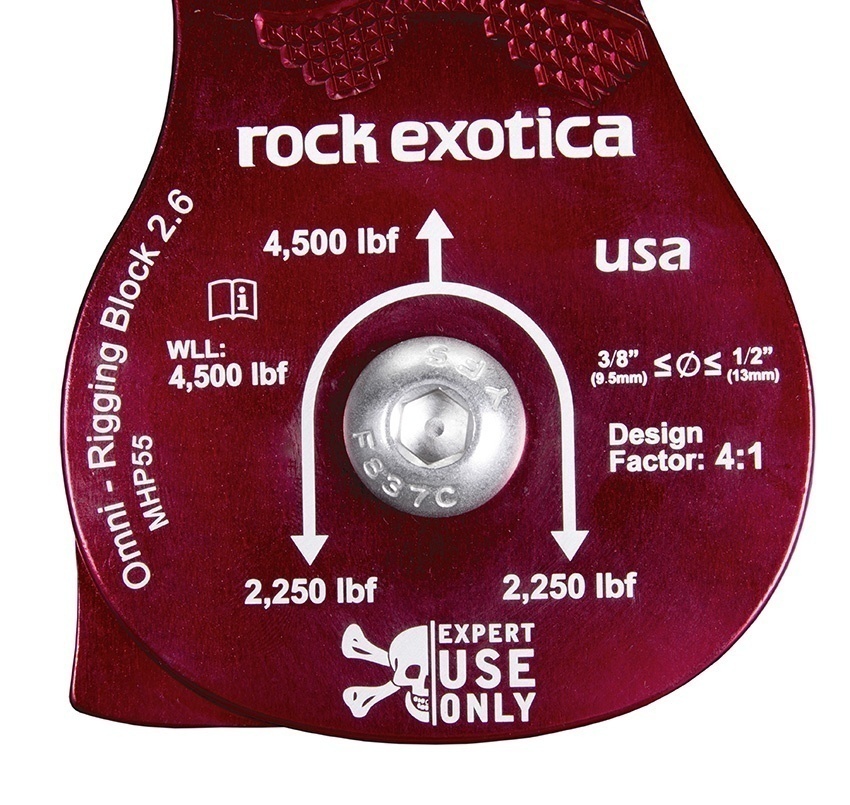 Rock Exotica MHP55 2.6 Inch Material Handling Block from GME Supply