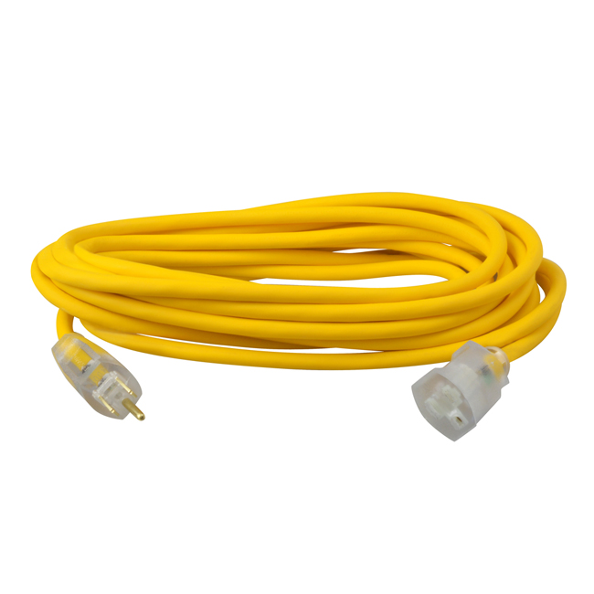 Southwire 14/3 Heavy-Duty 15-Amp Cold Weather 25 Foot Cold Weather Extension Cord from GME Supply