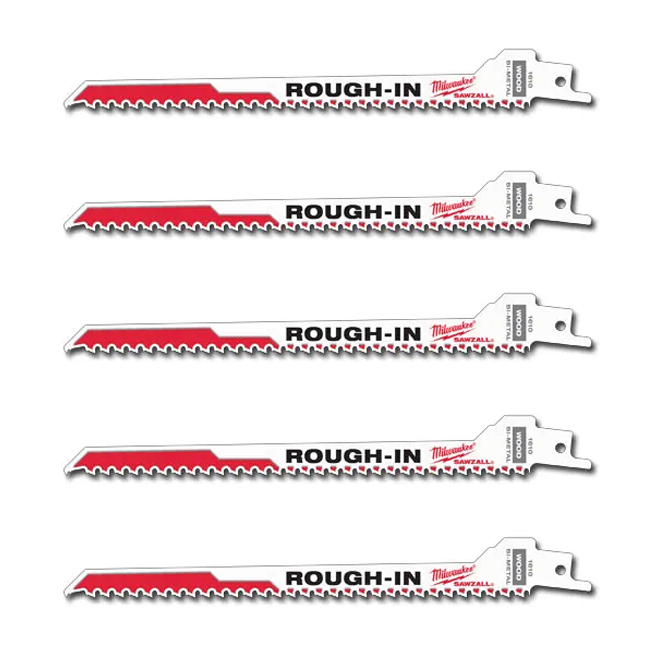 Milwaukee Rough-In SAWZALL Blade (5 Pack) from GME Supply