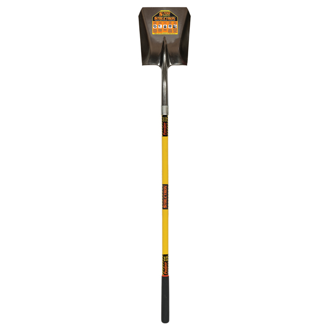 Seymour Squarepoint Shovel with 48 Inch Fiberglass Handle from GME Supply