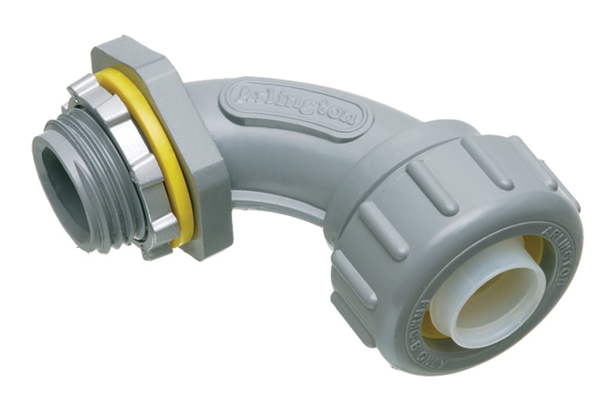 Arlington NMLT Series 2 Inch 90 Degree Liquidtight Connectors GME Supply