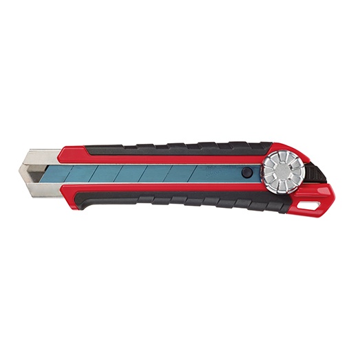 Milwaukee 25mm Snap Off Knife with Metal Lock and Precision Cut Blade from GME Supply