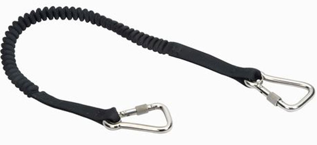 Tether with two carabiners. from GME Supply