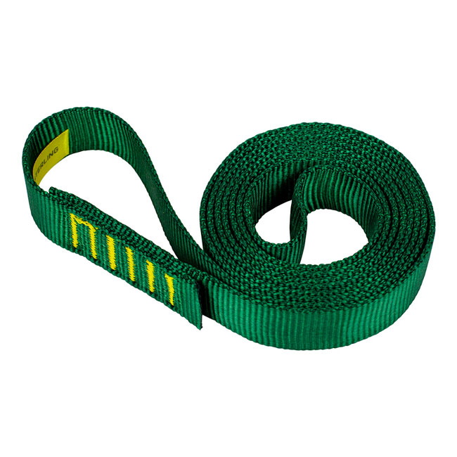 Sterling 1 Inch Green Tubular Nylon Sling 36 Inch from GME Supply