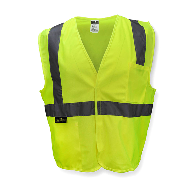 Radians SV2 Economy Type R Class 2 Solid Safety Vest from GME Supply