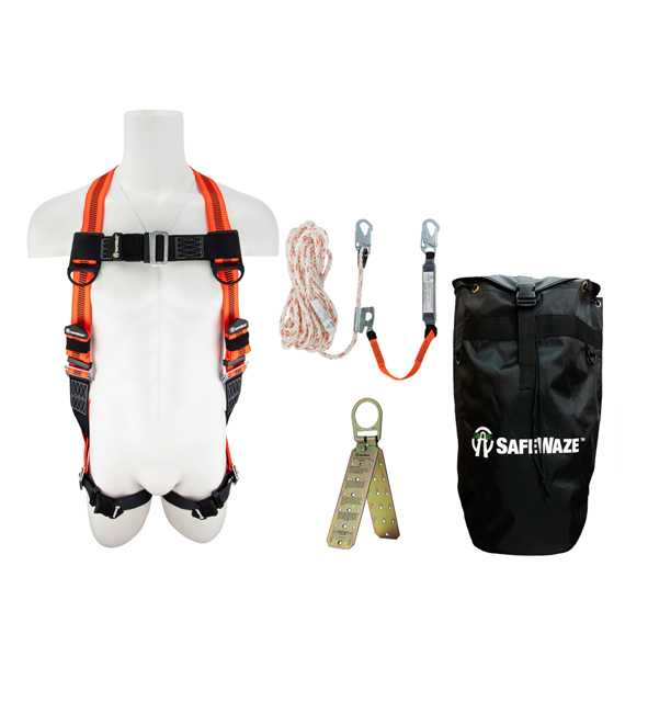 SafeWaze Roofer's Fall Protection Compliance Kit Backpack from GME Supply