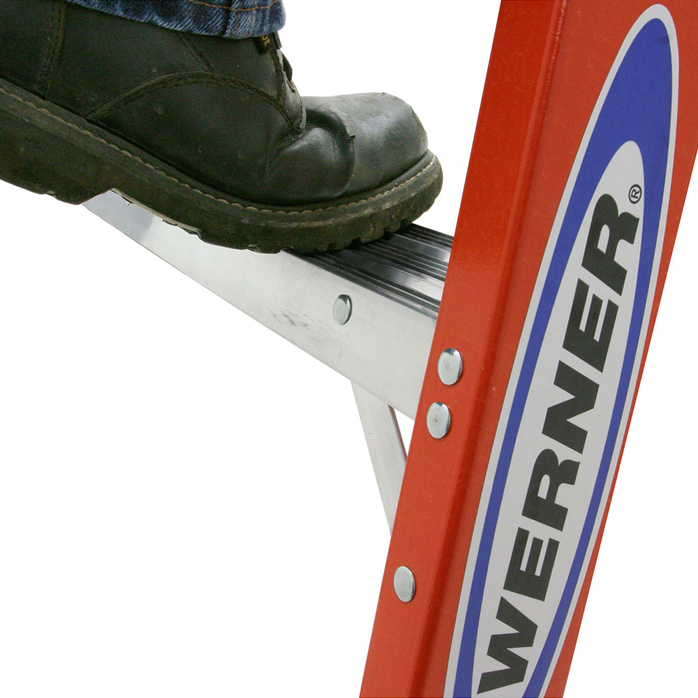 Werner Type 1A Fiberglass Twin Step Ladder from GME Supply