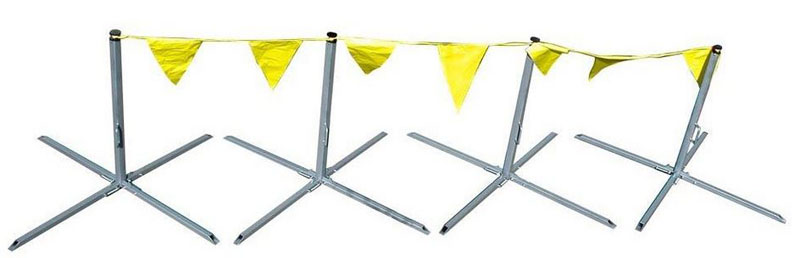Safety Tri Leg Folding Warning Line System