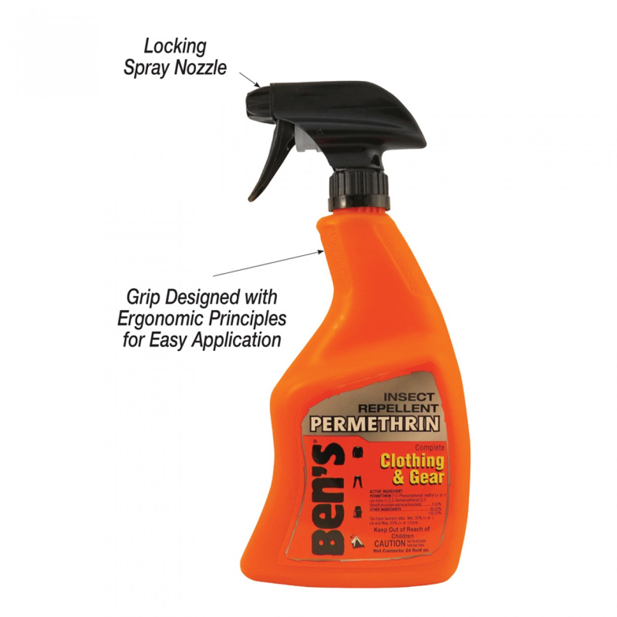 Ben's Clothing and Gear Insect Repellent 24-Ounce Pump Spray from GME Supply
