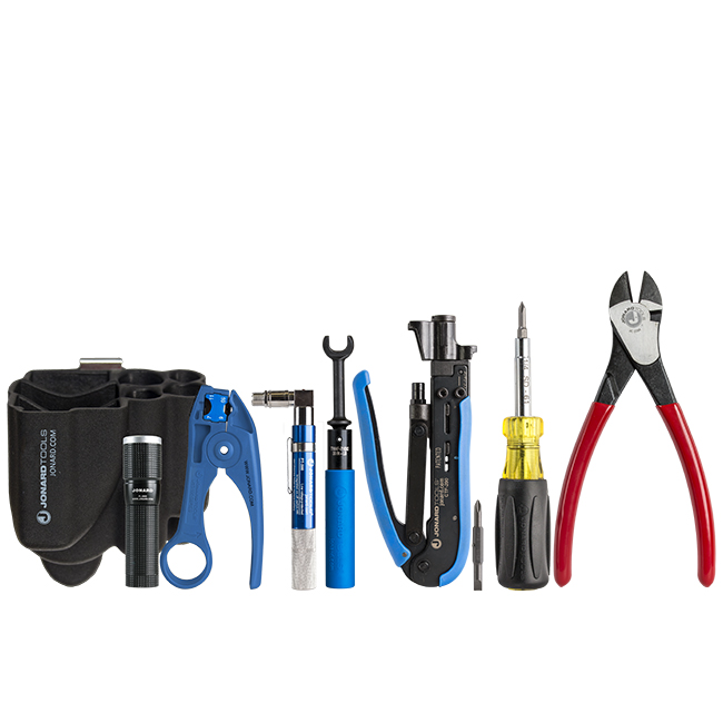 Jonard COAX Tool Kit for Long F Connectors from GME Supply