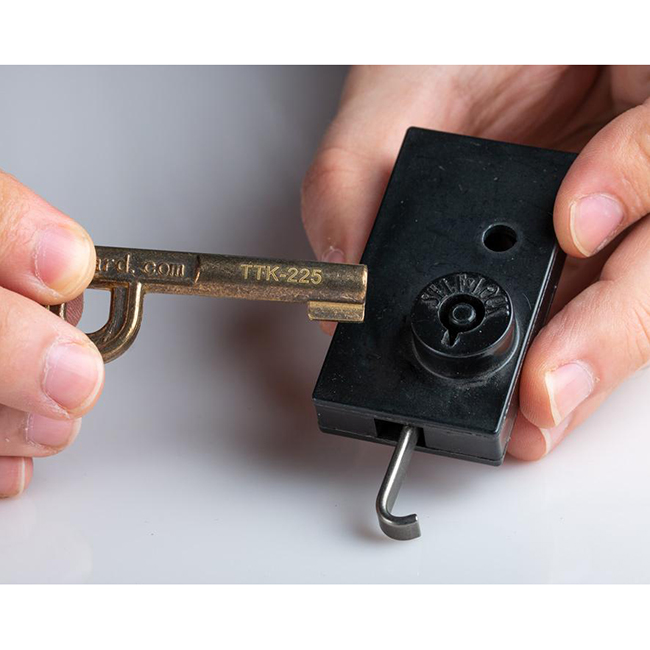 Jonard P-Key Security Key for Self Lock Pedestal Lock from GME Supply