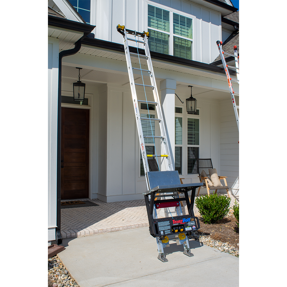 Tie Down TranzVolt Laddervador Collapsible Roofing Platform from GME Supply