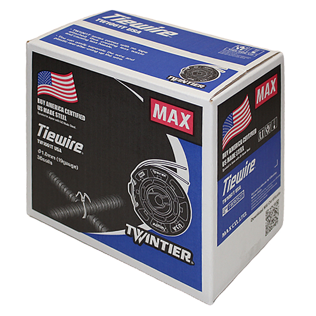 Max USA Corp 19GA Reg Steel Tie-Wire (Box of 30) from GME Supply
