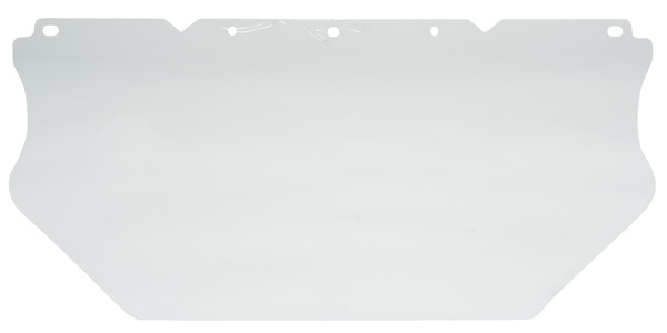 10117750 MSA Polycarbonate V-Gard Visor, Clear