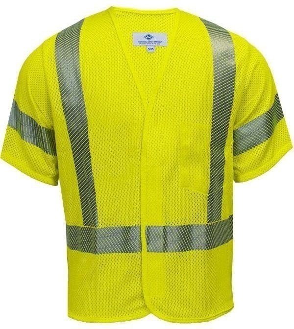 National Safety Apparel FR Short Sleeve Mesh Safety Vest from GME Supply