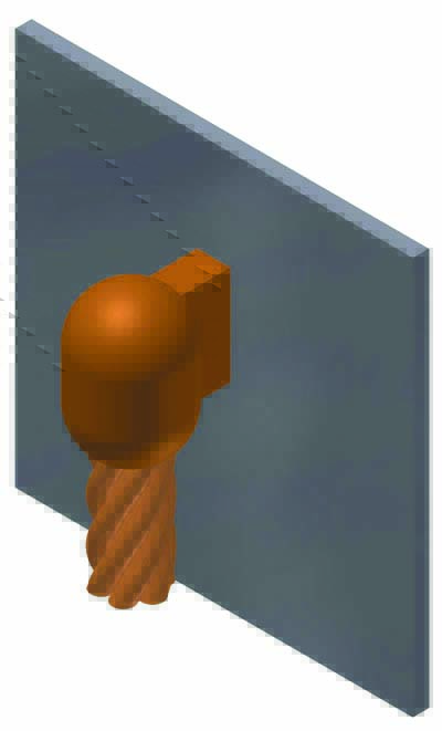 Cadweld Vertical Cable Drop to Vertical Steel Surface from GME Supply