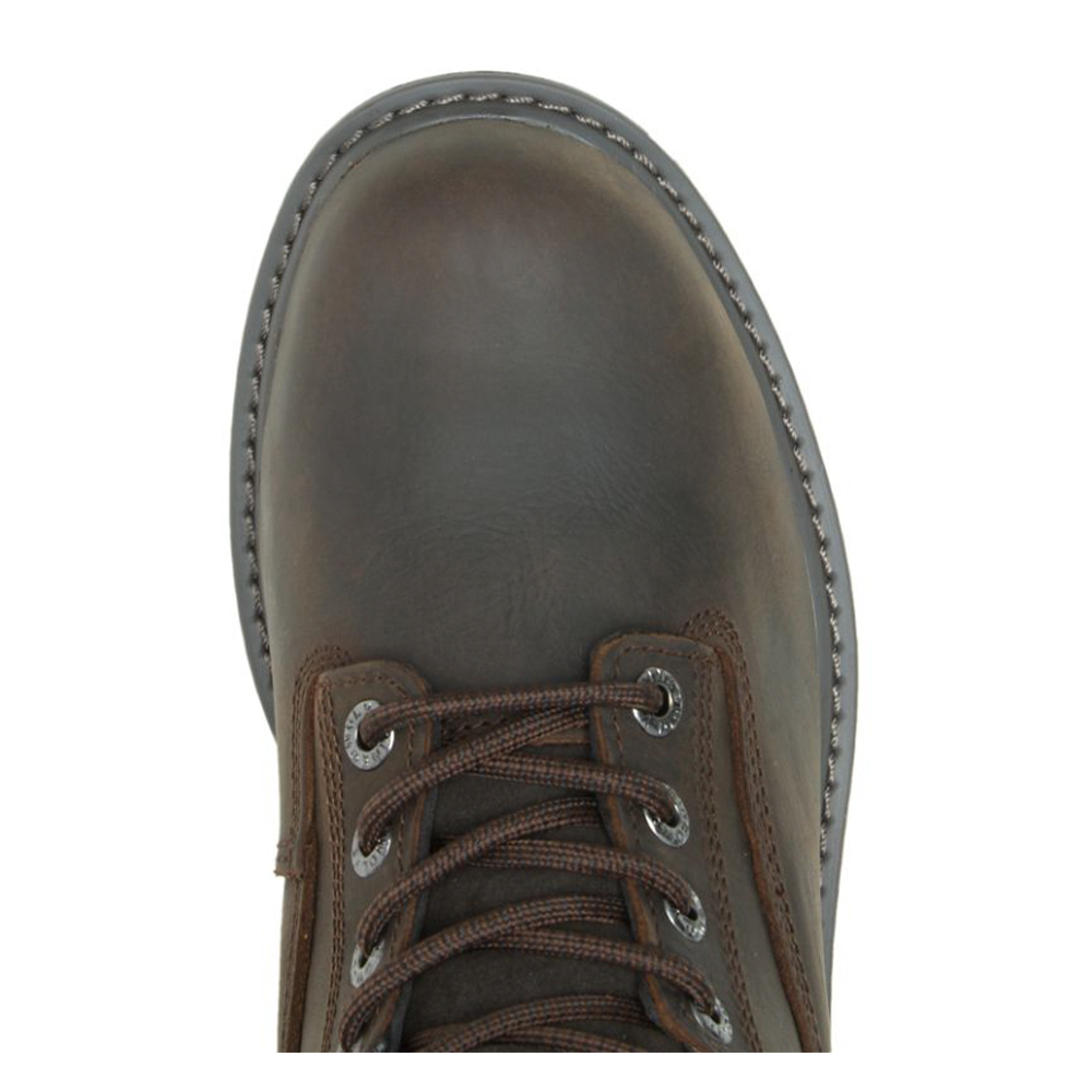 Wolverine Men's Floorhand Insulated 6 Inch Work Boots with Steel Toe (Dark Brown) from GME Supply