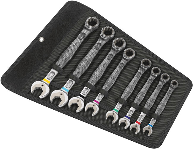 Joker Set of Ratcheting Combination Wrenches, Imperial, 8 Pieces from GME Supply