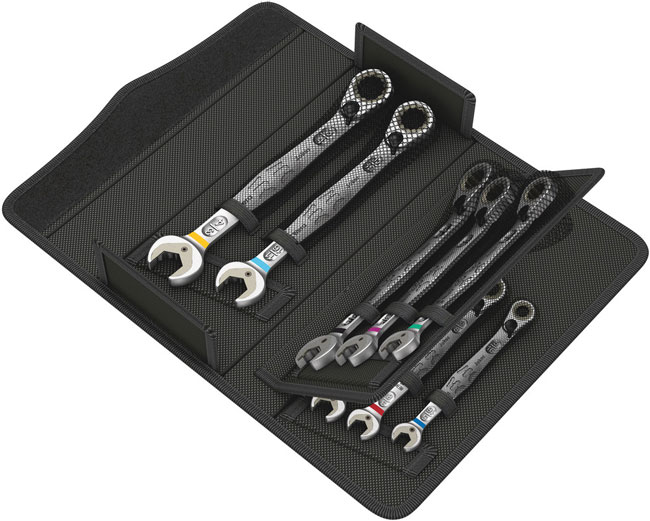 Joker Switch Set of Ratcheting Combination Wrenches, Imperial, 8 pieces from GME Supply