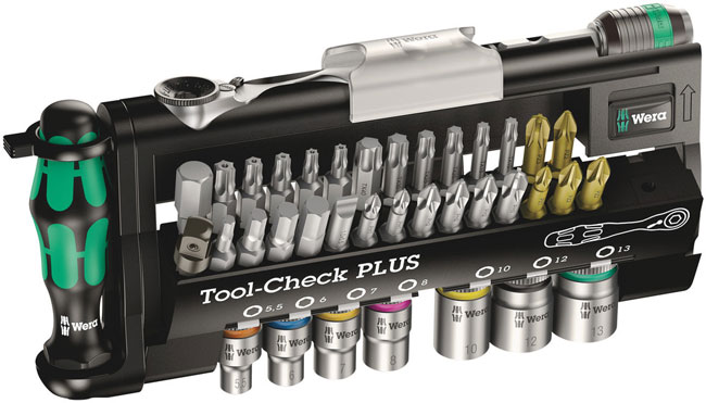 Wera Tools Tool-Check PLUS, 39 pieces from GME Supply