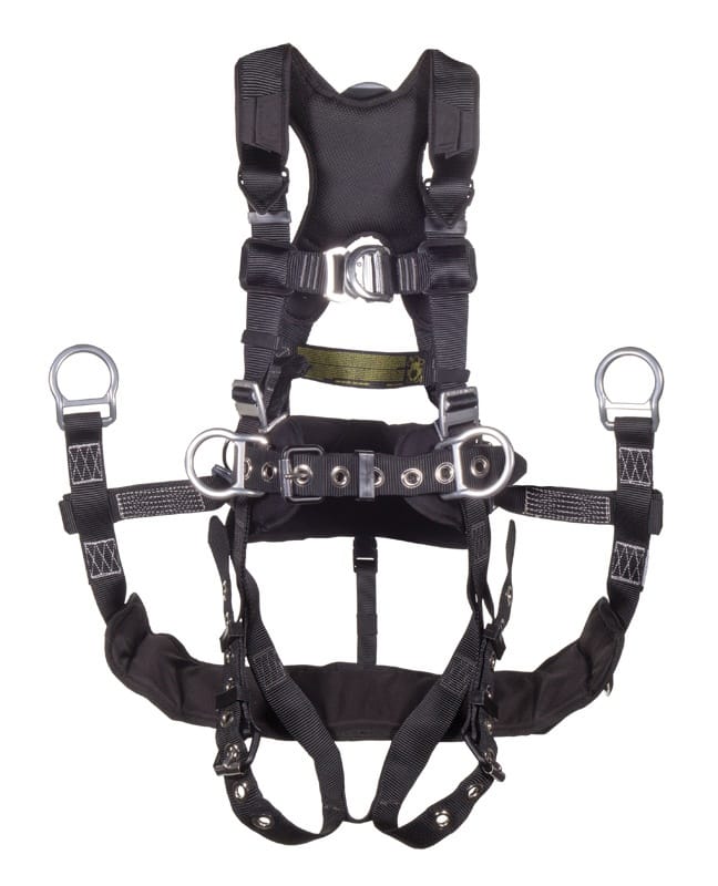 WestFall Pro 88020 Ascend Tower Climbing Harness Aluminum
