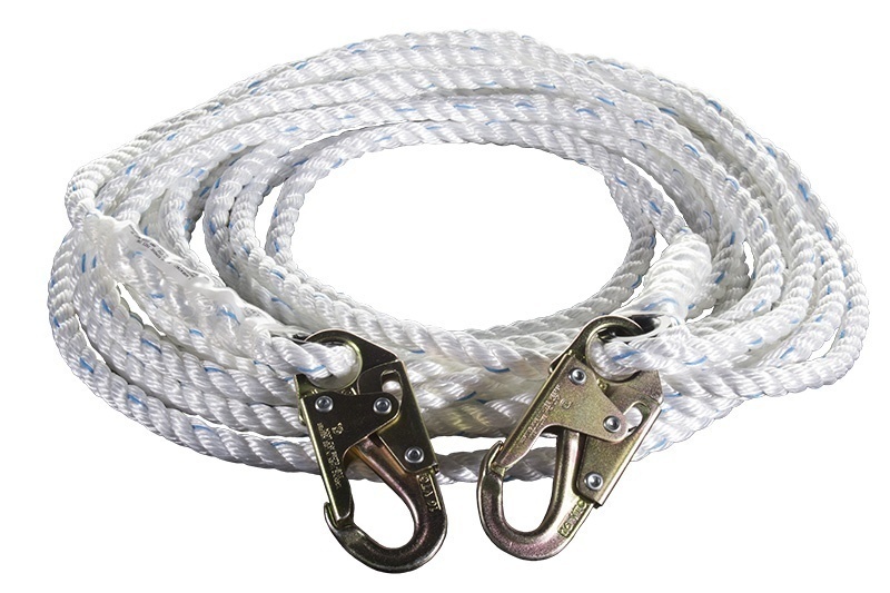 WestFall Pro 3-Strand Composite Vertical Lifeline with Snap Hook Ends from GME Supply