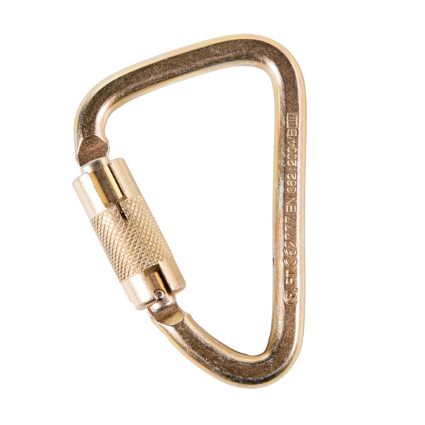 WestFall Pro 7400 4-7/8 x 3 in. Steel Carabiner with 1 in. Gate from GME Supply
