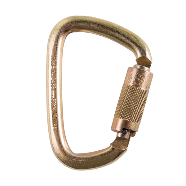 WestFall Pro 7401 4-7/8 X 3 in. Steel Carabiner with 1 in. Gate from GME Supply