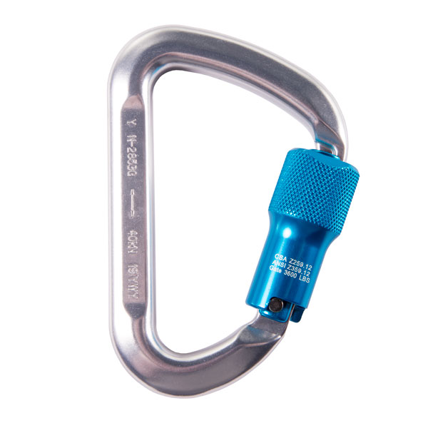 7436 WestFall Pro 4-7/8 x 3-1/8in. Aluminum Carabiner 7/8in. Gate from GME Supply